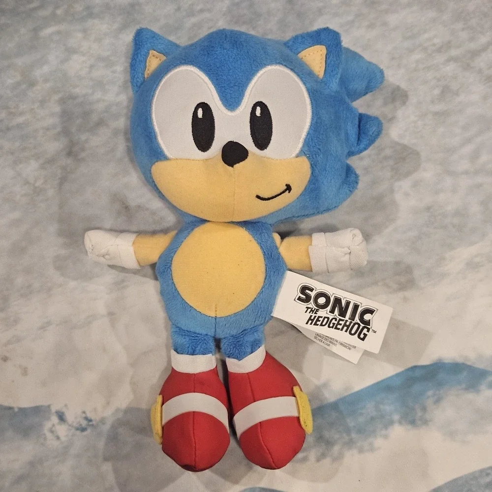 Sonic The Hedgehog Plush Bundle Sonic Tails Shadow Flash Sonic Sega Jakks‎ Lot